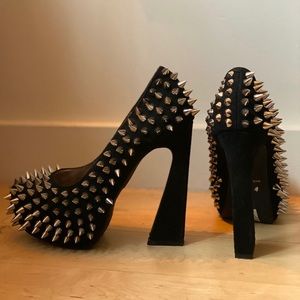 Jeffrey Campbell studded heels